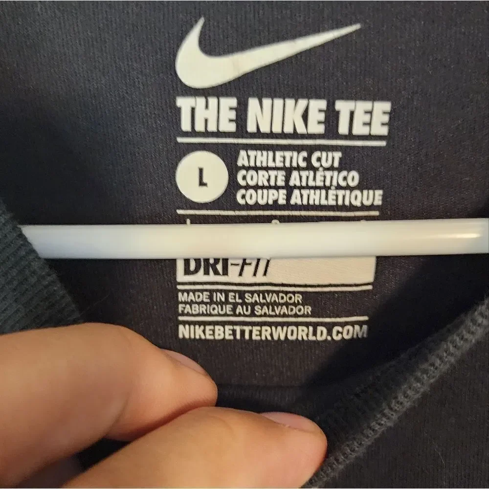Men's Nike Dri-Fit shirt, size large